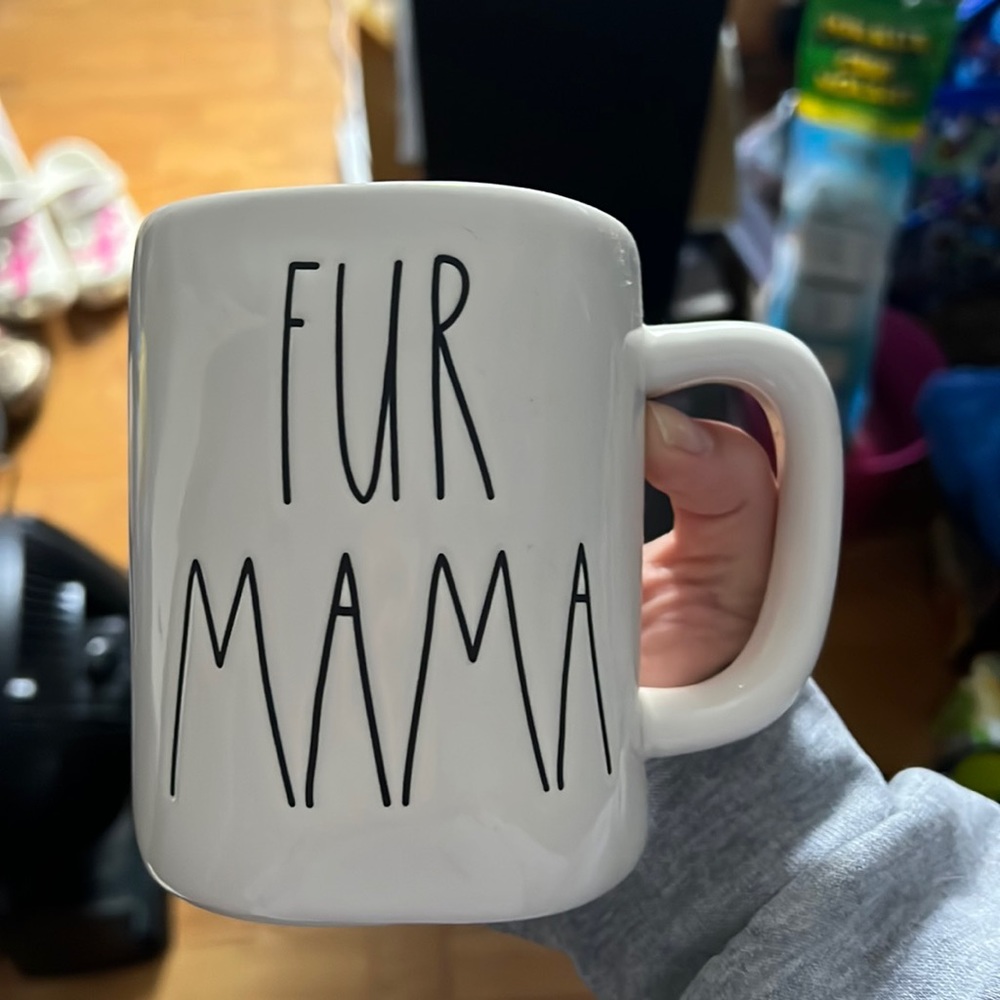 Rae Dunn Fur Mama mug